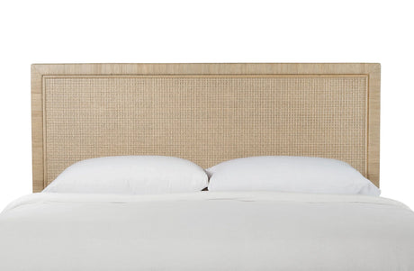 Naples Queen Rattan Panel Headboard by Braxton Culler Made in the USA Model 807-021H