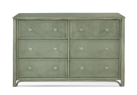Summer Retreat Six Drawer Dresser by Braxton Culler Made in the USA Model 818-041