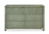 Summer Retreat Six Drawer Dresser and Mirror 2 Pc Set by Braxton Culler