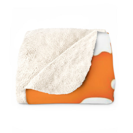 Tropic Flower Sherpa Fleece Blanket