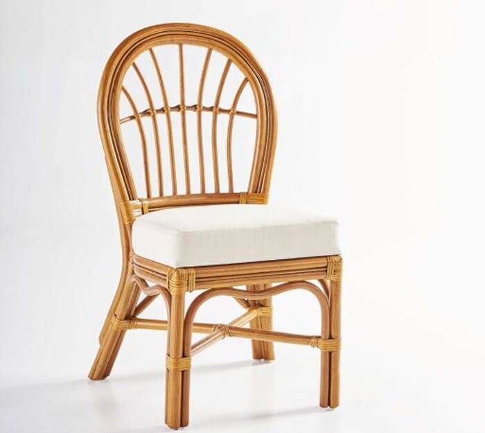 Palm Harbor Rattan Dining Room Side Chairs Model 8620 from South Sea Rattan