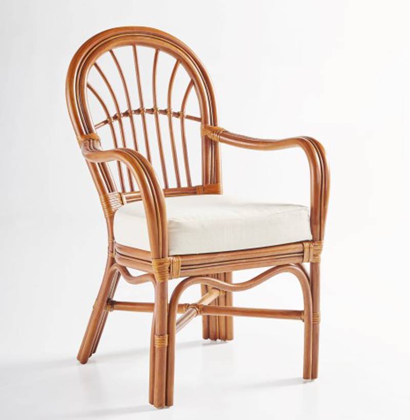 Palm Harbor Rattan Dining Room Arm Chairs Model 8621 from South Sea Rattan