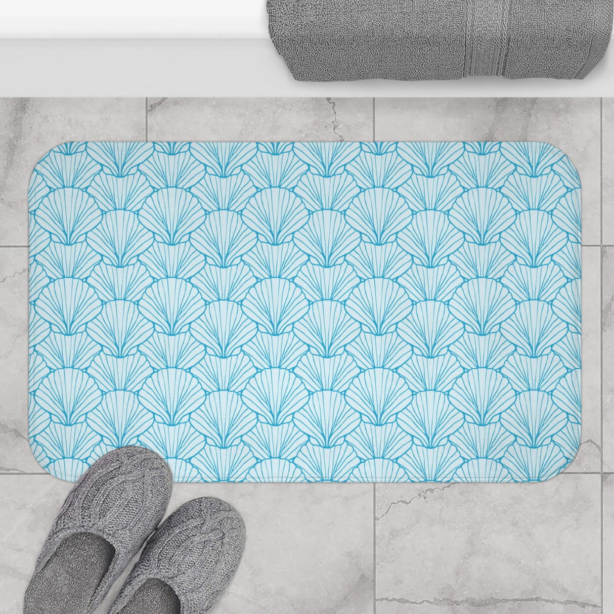 Clam Bath Mat