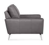 Javon Leather Chair by Braxton Culler Made in the USA Model 9707-L01