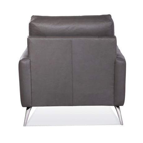 Javon Leather Chair by Braxton Culler Made in the USA Model 9707-L01