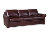 Bedford Leather Estate Sofa by Braxton Culler Made in the USA Model 9728-L04