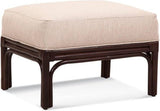 Boca Rattan Ottoman Model 973-009 by Braxton Culler