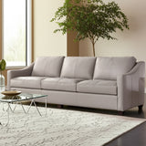 Oliver Leather Estate Sofa by Braxton Culler Made in the USA Model 9731-L04