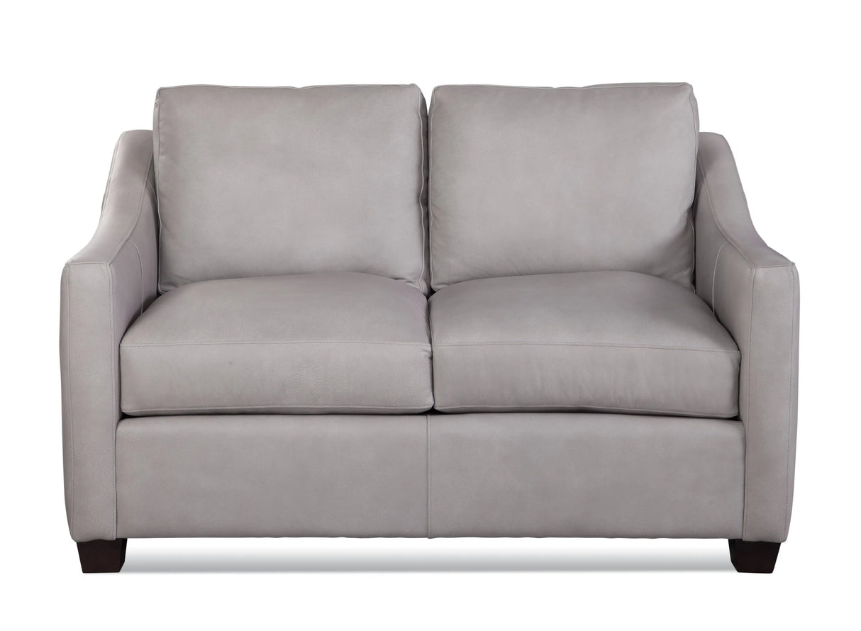 Oliver Leather Loveseat by Braxton Culler Made in the USA Model 9731-L19