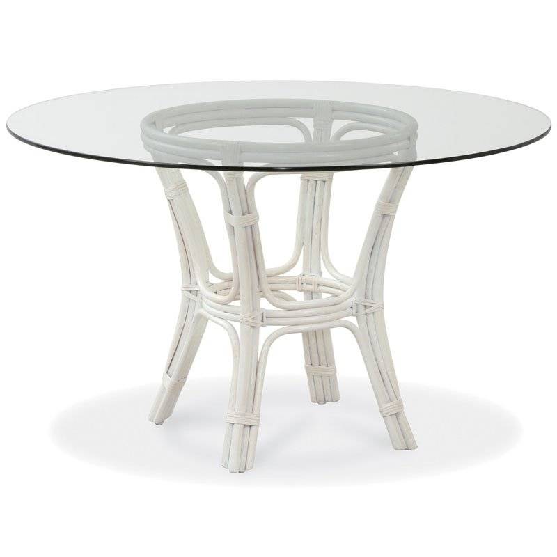 Trellis Indoor 42" Round Dining Table with Bevel by Braxton Culler Made in the USA Model 979-075E