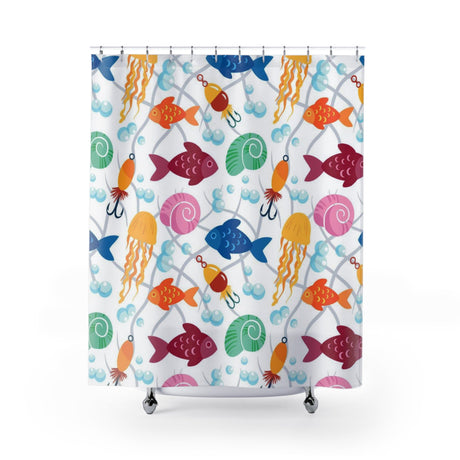 Bubble Sea Shower Curtain