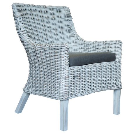 Quariva Rattan Arm Chair by Capris Furniture Model AC745