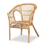 Madeira Bohemian Natural Rattan 3-Pc Living Room Set