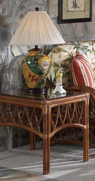 Antigua End Table Model 3143 from South Sea Rattan