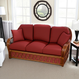 Antigua Queen Sleeper Sofa Deep Seating by South Sea Rattan Model 3116