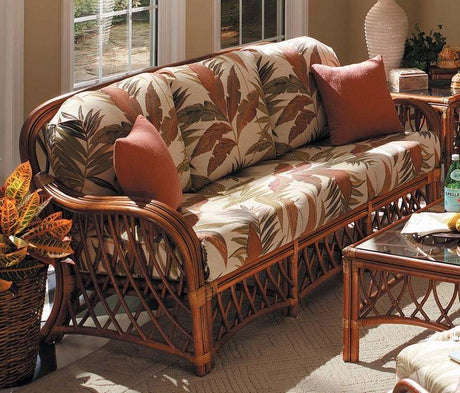 Antigua 5 Pc Deep Seating Living Room Set by South Sea Rattan