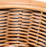 Bridgeport Rattan Swivel Barstool or Counterstool in Antique Honey