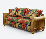 Aruba Rattan and Wicker Sofa by Stanley Chair Model 229