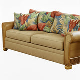 Aruba Rattan and Wicker Sofa by Stanley Chair Model 229