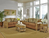 Aruba Rattan and Wicker Sofa by Stanley Chair Model 229