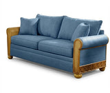 Aruba Rattan and Wicker Sofa by Stanley Chair Model 229