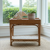 Novara Rattan Accent Table by Capris Furniture Model AT341