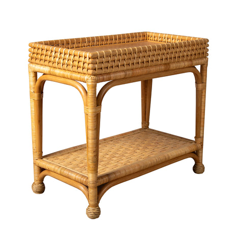 Novara Rattan Accent Table by Capris Furniture Model AT341