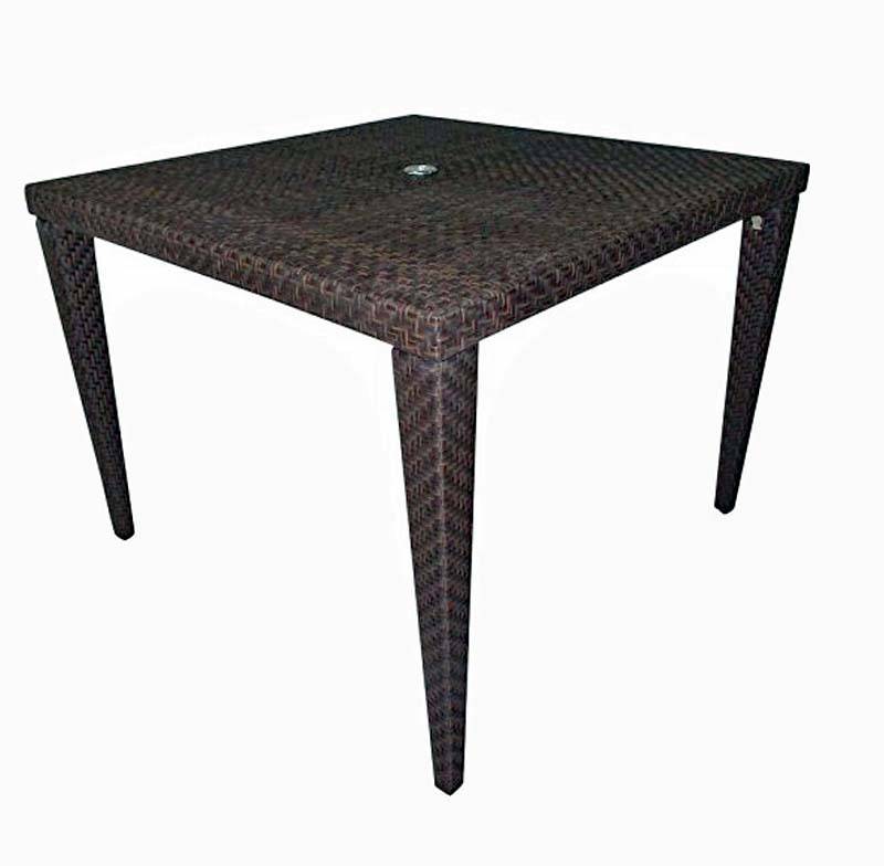 Panama Jack Outdoor Atlantis Square Table Model 903-3309-JBP