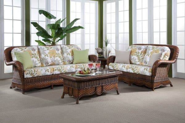 Autumn Morning Sofa Model 2403 by South Sea Rattan