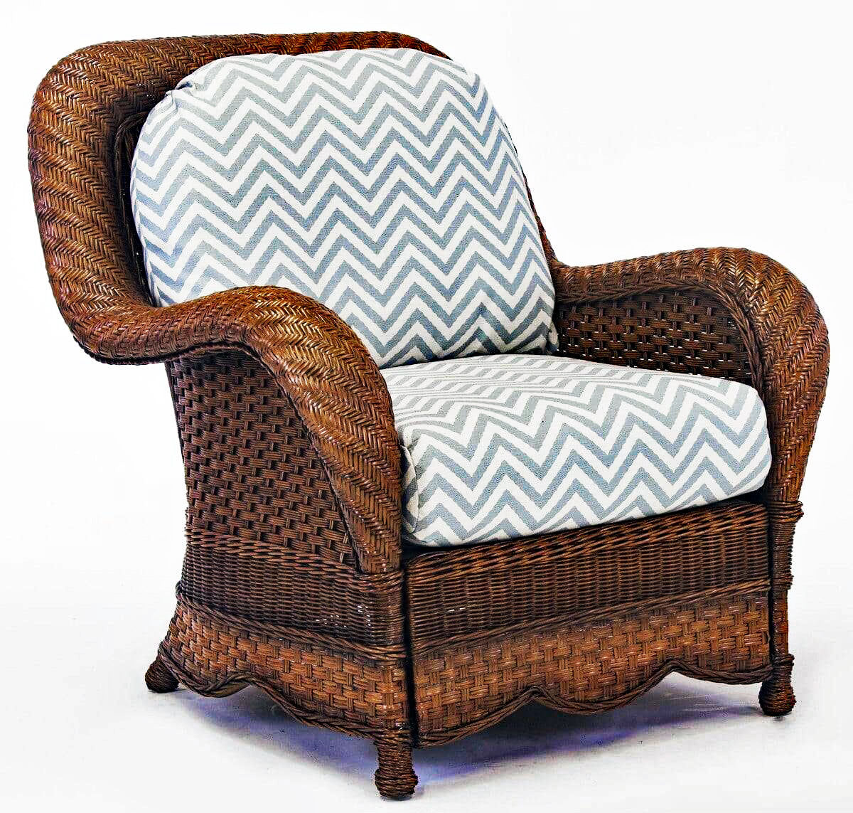 Autumn Morning Lounge Chair with Deep Seating Comfort by South Sea Rattan