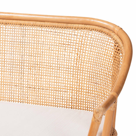 Chang Rai 2 Piece Natural Rattan Corner Bench Set by Wicker Fair