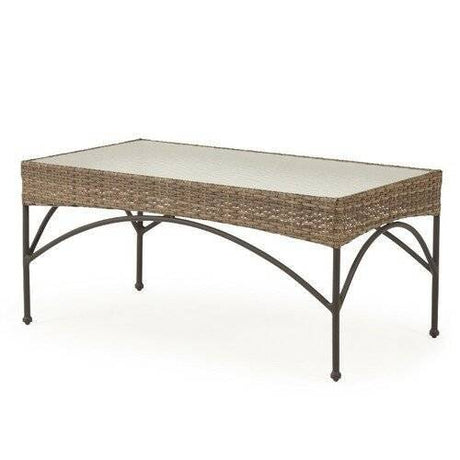 Alamo Outdoor Rectangle Wicker Cocktail Table Model 62182240CTWIL