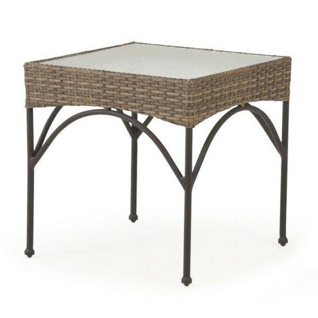 Alamo Outdoor Square Wicker End Table Model 621821ET-SQWIL