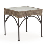Alamo Outdoor Square Wicker End Table Model 621821ET-SQWIL