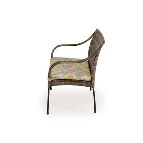 Alamo Outdoor Wicker Bench Model 621812WILCHA