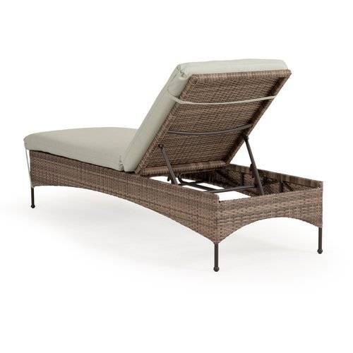 Alamo Outdoor Wicker Chaise Lounge Model 621809WILCHA