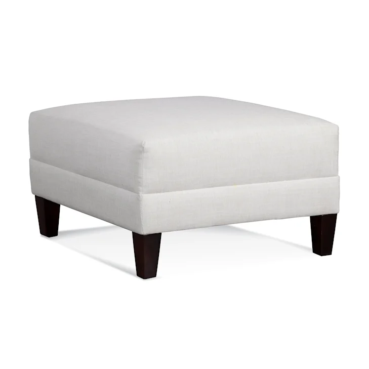 Alexa Ottoman with Taper Legs by Braxton Culler Made in the USA Model 768-009