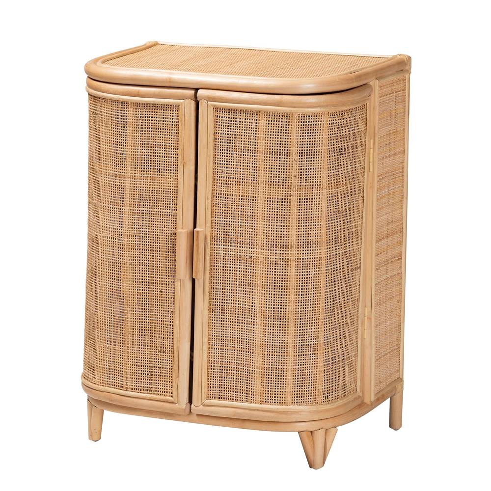 Alicia Wicker Fair Rattan Storage Cabinet