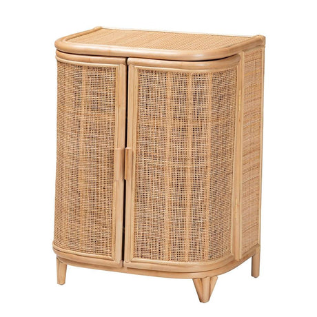 Alicia Wicker Fair Rattan Storage Cabinet