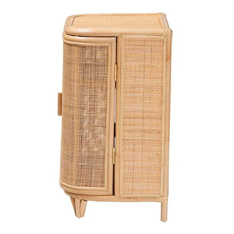Alicia Wicker Fair Rattan Storage Cabinet