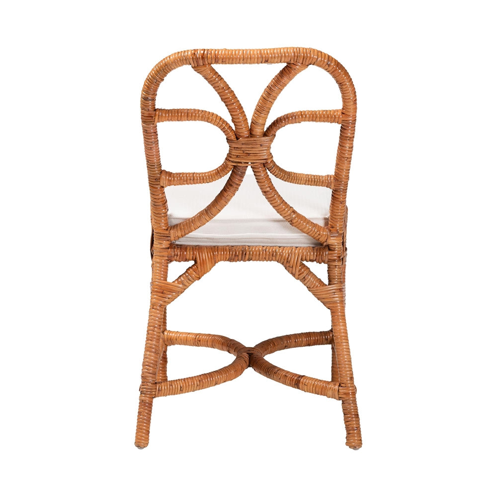 Cassandra Natural Rattan Dining Chair by Wicker Fair