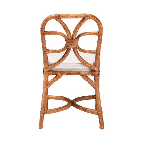 Cassandra Natural Rattan Dining Chair by Wicker Fair