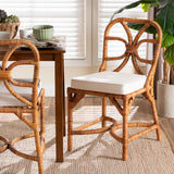Cassandra Natural Rattan Dining Chair by Wicker Fair