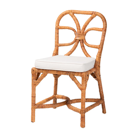 Cassandra Natural Rattan Dining Chair by Wicker Fair
