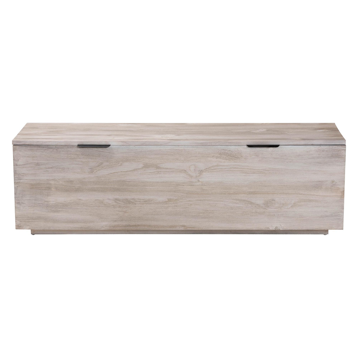 Enzo Wood Storage Trunk with Hinged Lid by Wicker Fair