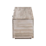 Enzo Wood Storage Trunk with Hinged Lid by Wicker Fair