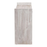 Isabela Wood Storage Trunk with Carved Front Panel by Wicker Fair
