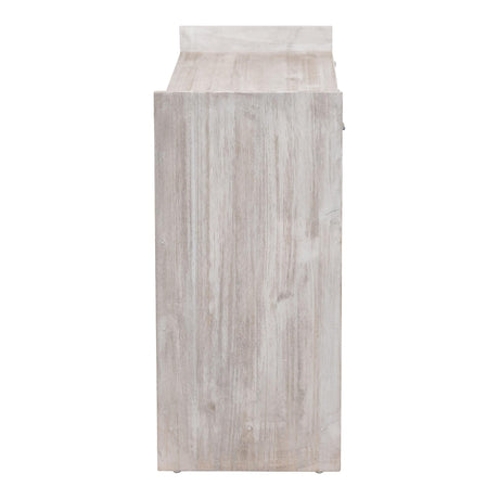 Isabela Wood Storage Trunk with Carved Front Panel by Wicker Fair