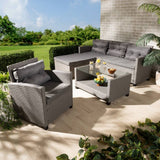 Annabelle 4-Pc Outdoor Seating Set