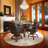 Cushions (Covers and Foam Cores) for South Sea Caster Dining Sets cush-ss-caster-set Made in USA